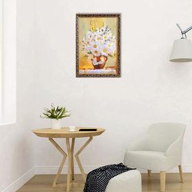 Картина "Букет ромашек" 58х76 см от Сима-ленд
