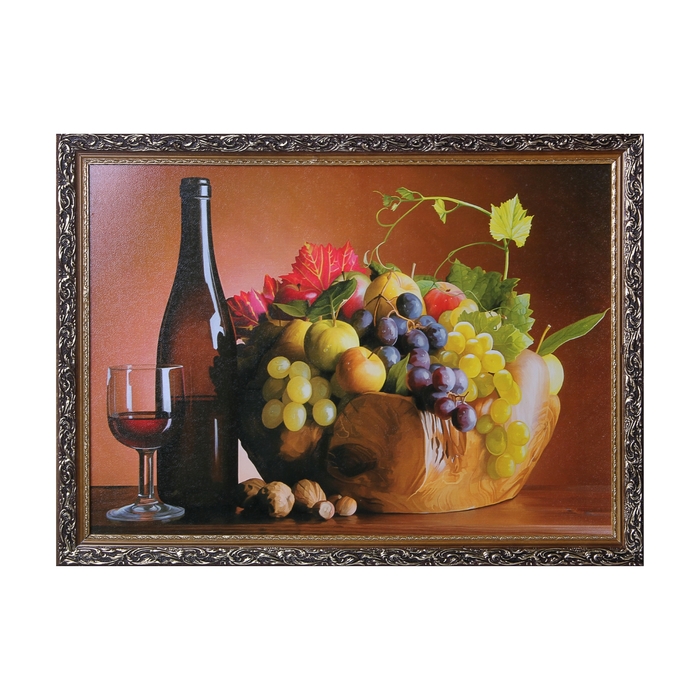 Картина "Натюрморт с бокалом"