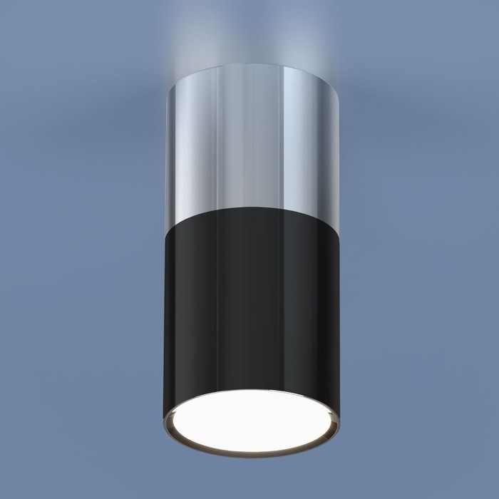 

Накладной акцентный светодиодный светильник Elektrostandard, Double Topper, 68х68 мм, 6Вт, LED, 420Лм, 4200К, цвет хром, хром/чёрный