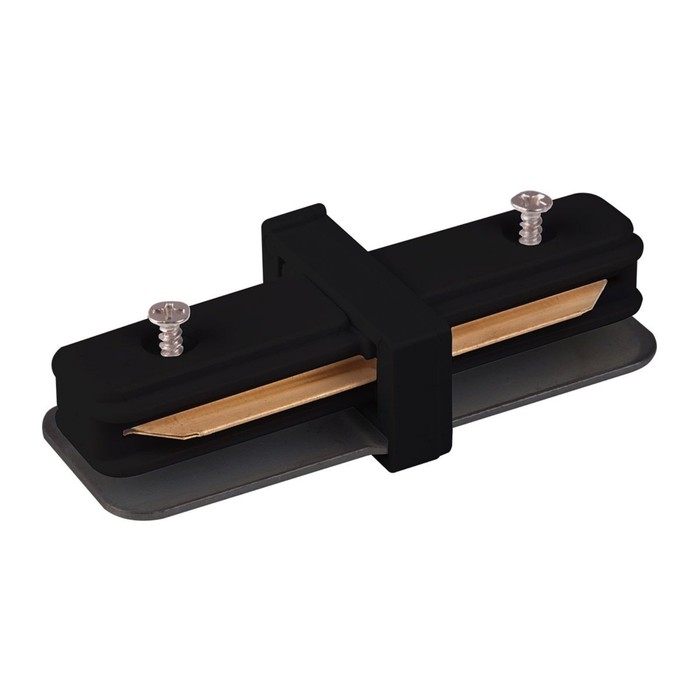 

Коннектор прямой для шинопровода Elektrostandard, Track Rail BK Surface, 79х34х19 мм, цвет чёрный
