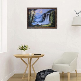 Картина "Водопад" 67х107 см от Сима-ленд