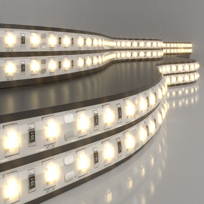

Светодиодная лента Elektrostandard, IP65, 5050, 60LED/м, 12В, свечение тёплое белое