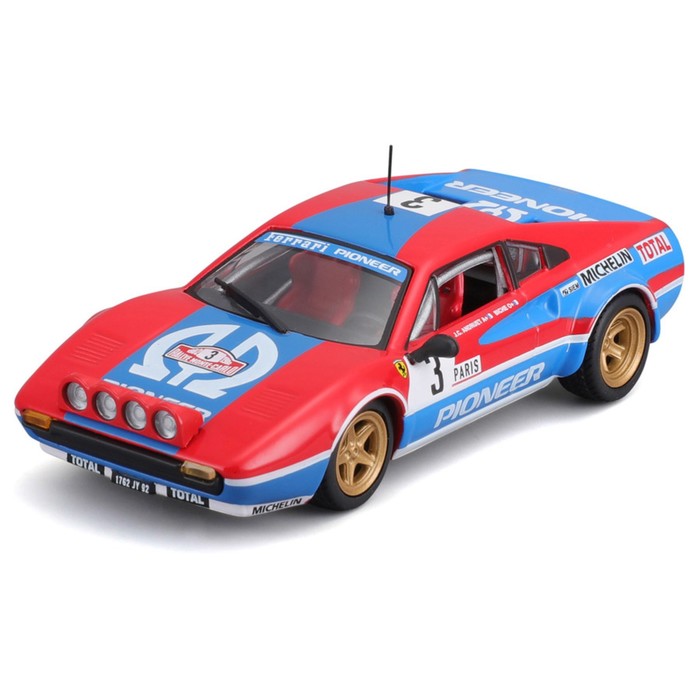 цена Машинка гоночная Bburago Ferrari 308 Gtb 1982, Die-Cast, 1:43