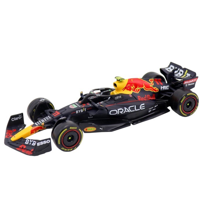 Машинка гоночная Bburago Oracle Red Bull Racing Rb18 2022 MV, Die-Cast, 1:43 модель гоночного автомобиля bburago 1 43 2022 sf1000 sf90 sf71h 16 rb18 f1