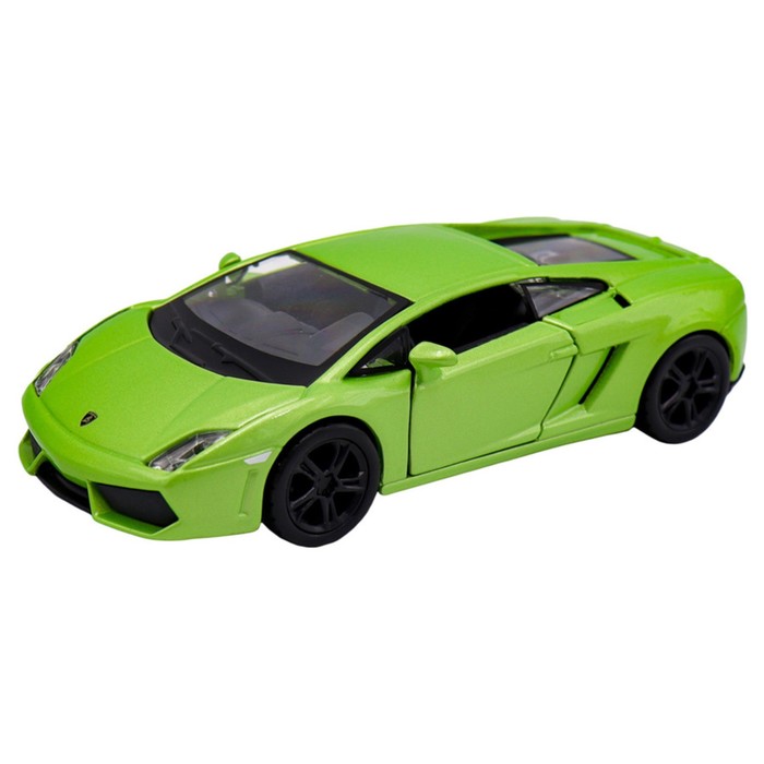 цена Машинка Bburago Lamborghini Gallardo Lp560-4, Die-Cast, 1:32, цвет зелёный