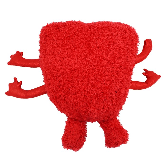 Игрушка мягкая Funky Toys «Монстрики. Красный персонаж»