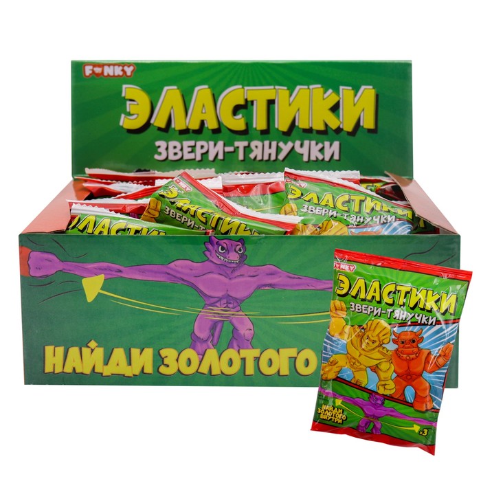 Фигурка-тянучка Funky Toys «Эластики», МИКС