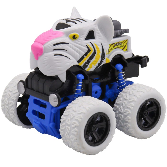 

Машинка фрикционная Funky Toys «Тигр», 4х4, рессоры, цвет белый