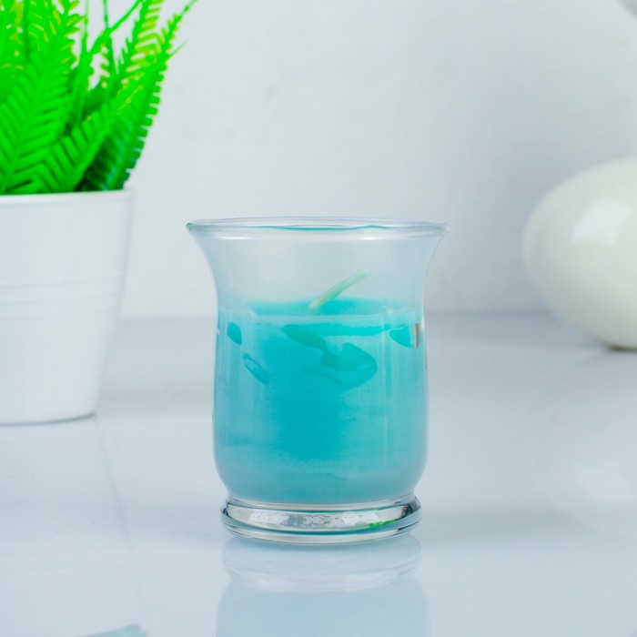 Свеча восковая "Романтика", аромат яблоко