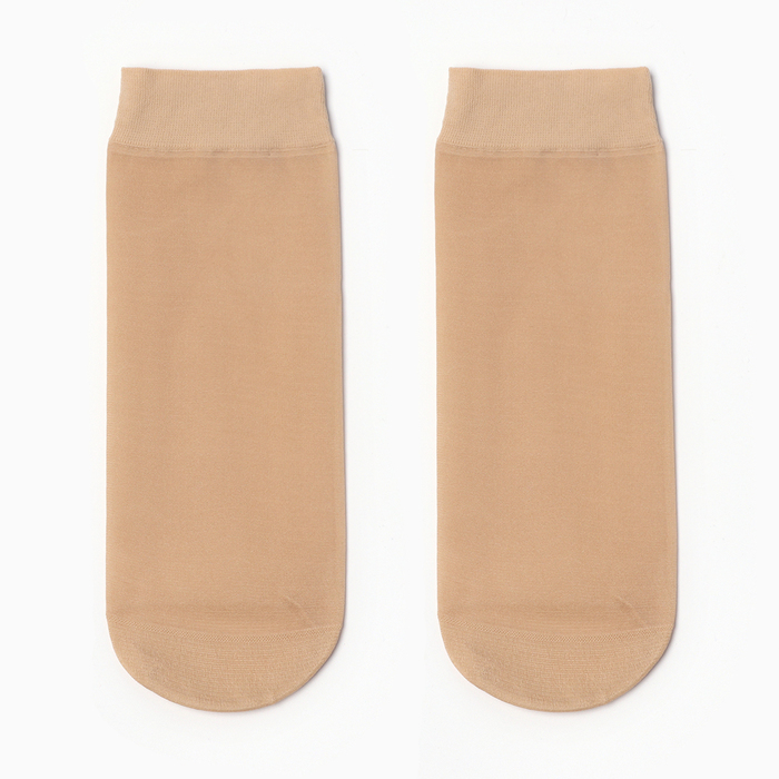 Носки женские 30 den (2 пары), цвет телесный, размер 36-39