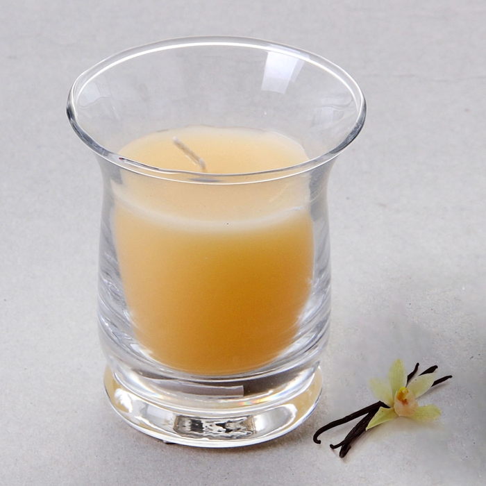 Свеча восковая "Романтика", аромат ваниль