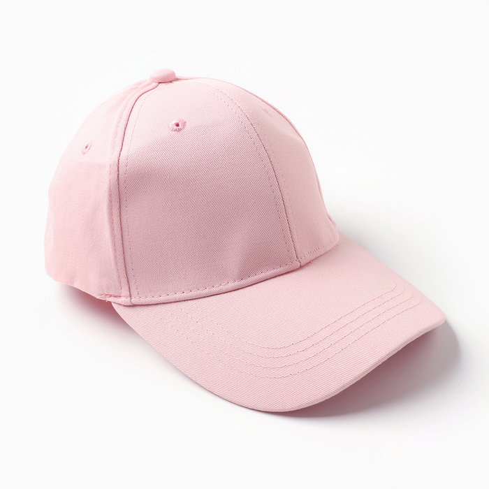 Кепка Бейсболка для девочки, цвет розовый, размер 56-58 бейсболка цвет розовый размер 56 58