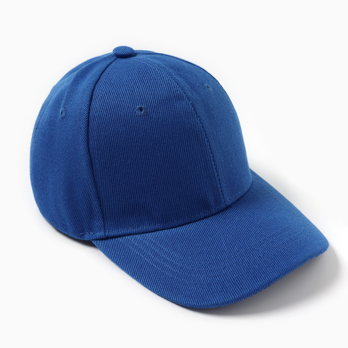 цена Бейсболка мужская , цвет синий, размер 56-58