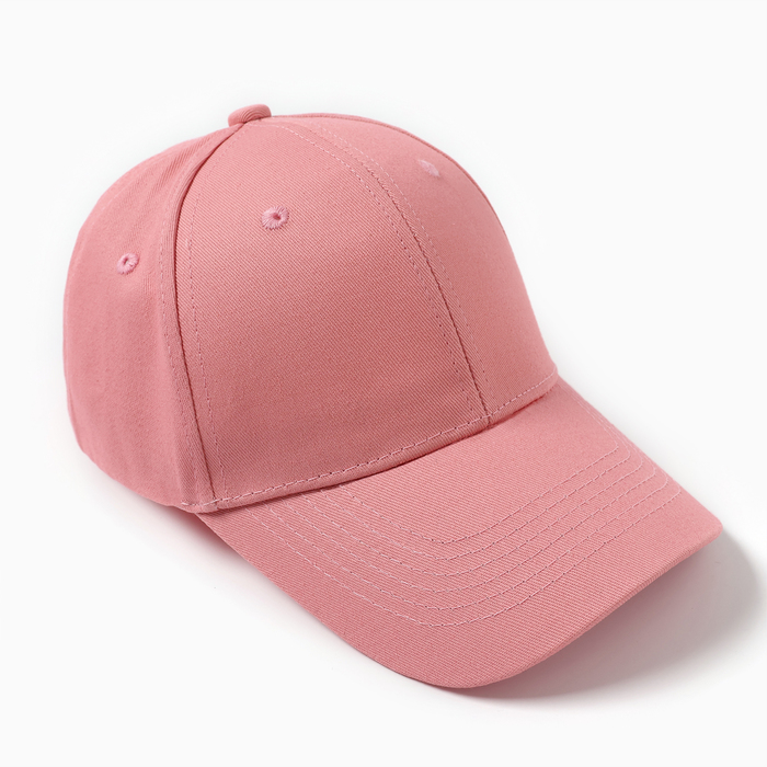 цена Бейсболка женская, цвет розовый, размер 56-58