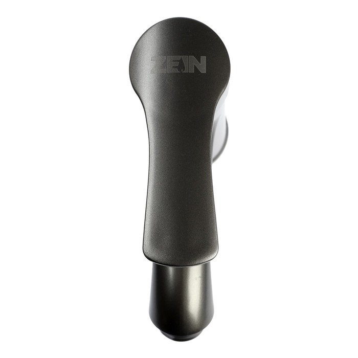 Смеситель для раковины ZEIN Z3691, однорычажный, высота излива 9 см, ABS-пластик, графит