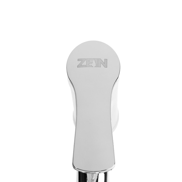 Смеситель для раковины ZEIN Z3692, однорычажный, высота излива 9 см, ABS-пластик, хром