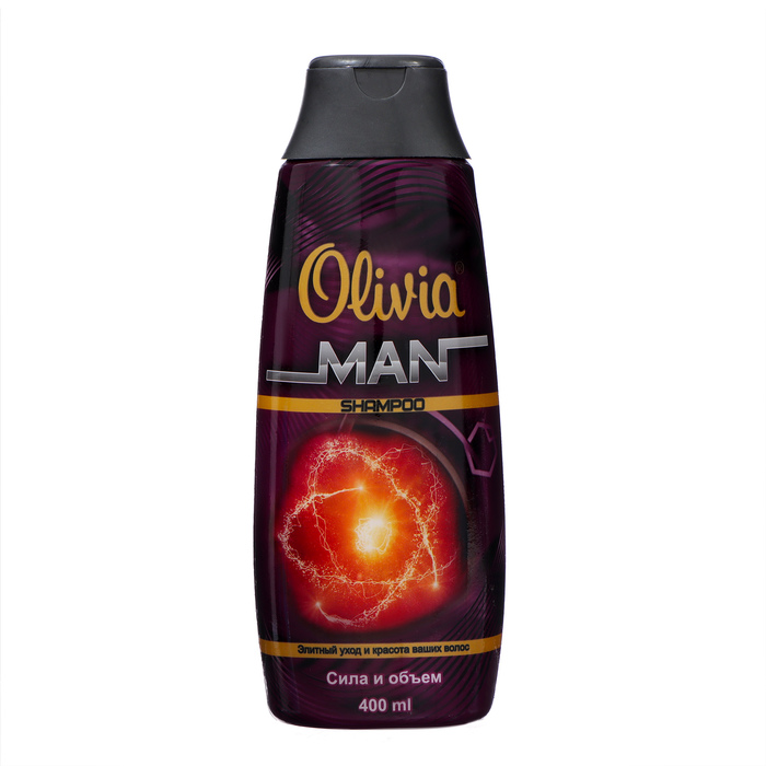 Шампунь для мужчин Olivia Man & Woman Сила и объем, 400 мл