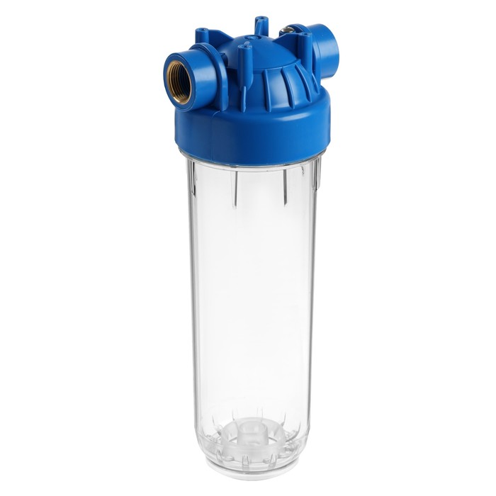 Корпус для фильтра ZEIN, 10SL, 3/4, для холодной воды, ключ, крепление, прозрачный корпус фильтра для холодной воды aquafilter fhpr5 34 wb 3 4 551 34