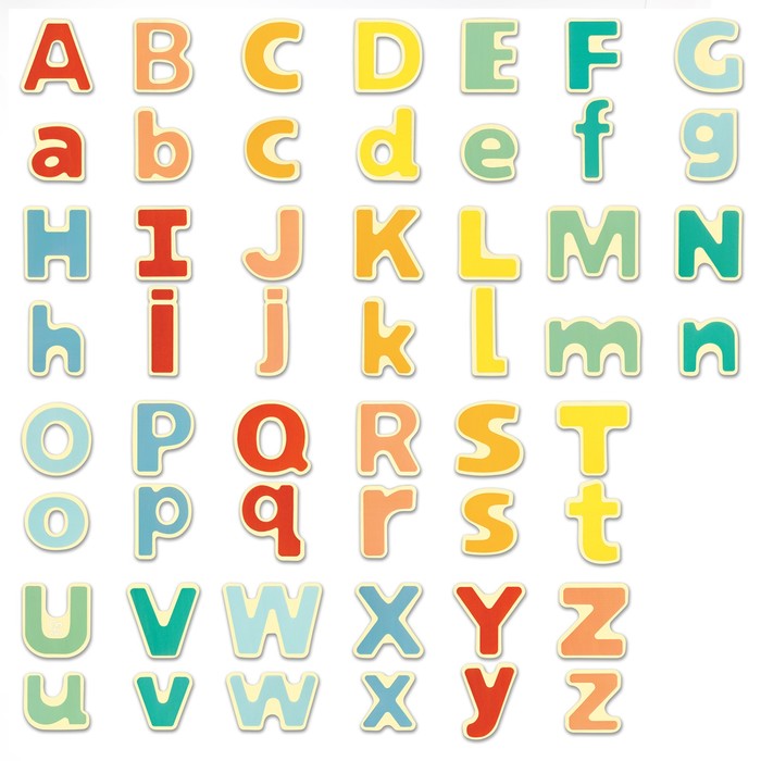 Буквы магнитные деревянные Hape «Учим английский с Hape» магнитные буквы с карточками учим буквы