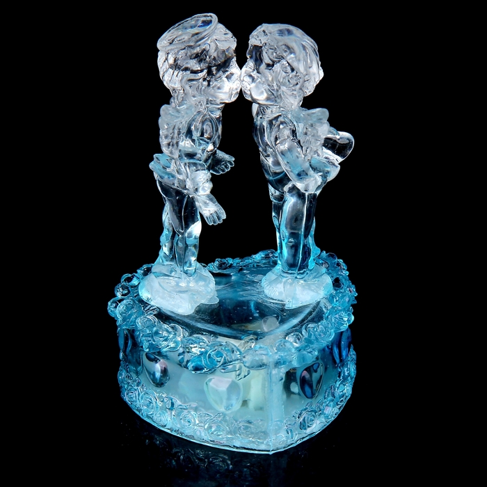 Сувенир "Малыши на сердце" со светом, МИКС