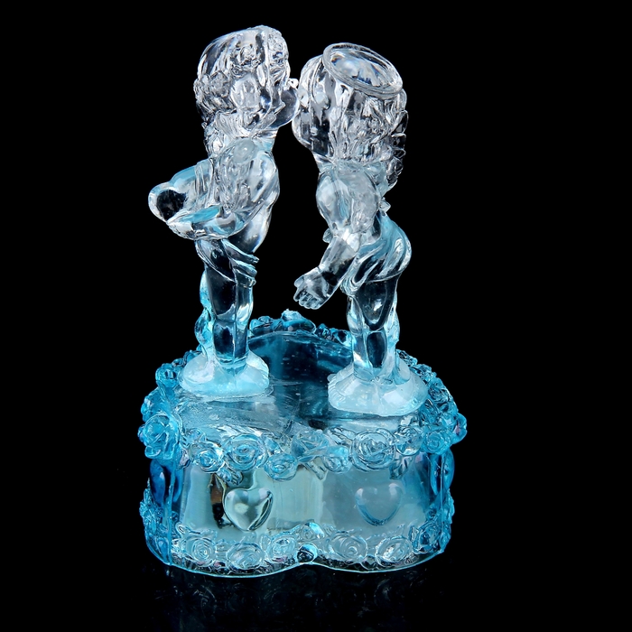 Сувенир "Малыши на сердце" со светом, МИКС