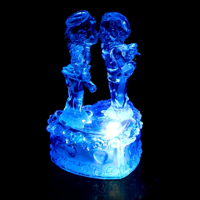 Сувенир "Малыши на сердце" со светом, МИКС