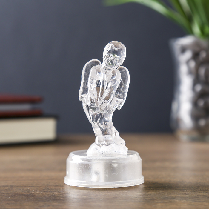 Сувенир "Ангелок" со светом, МИКС