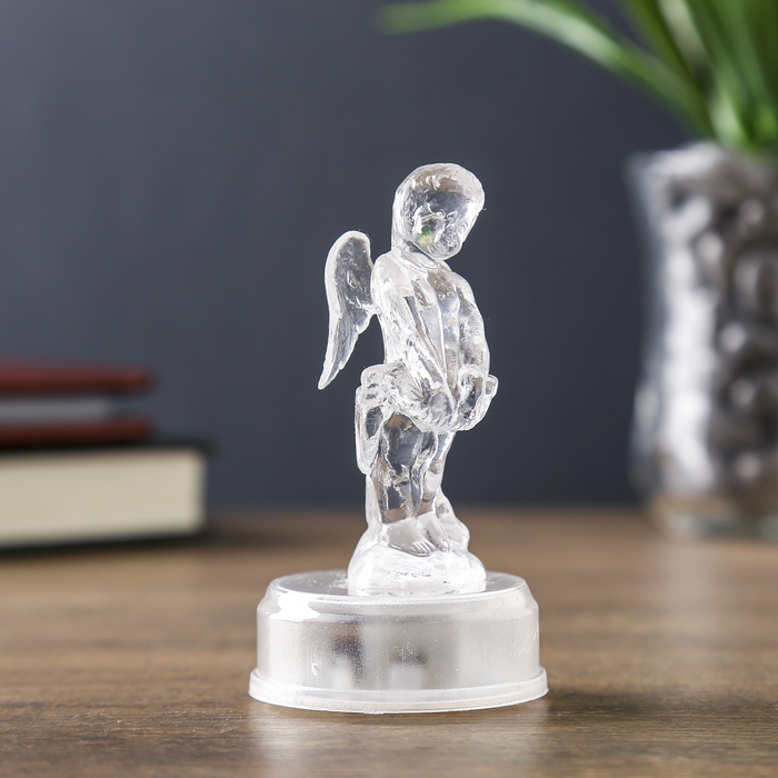 Сувенир "Ангелок" со светом, МИКС