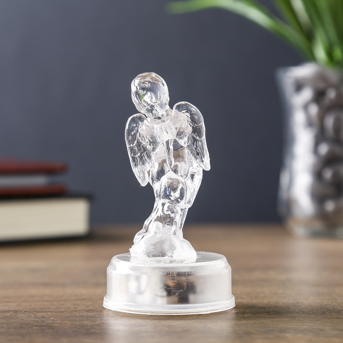 Сувенир "Ангелок" со светом, МИКС