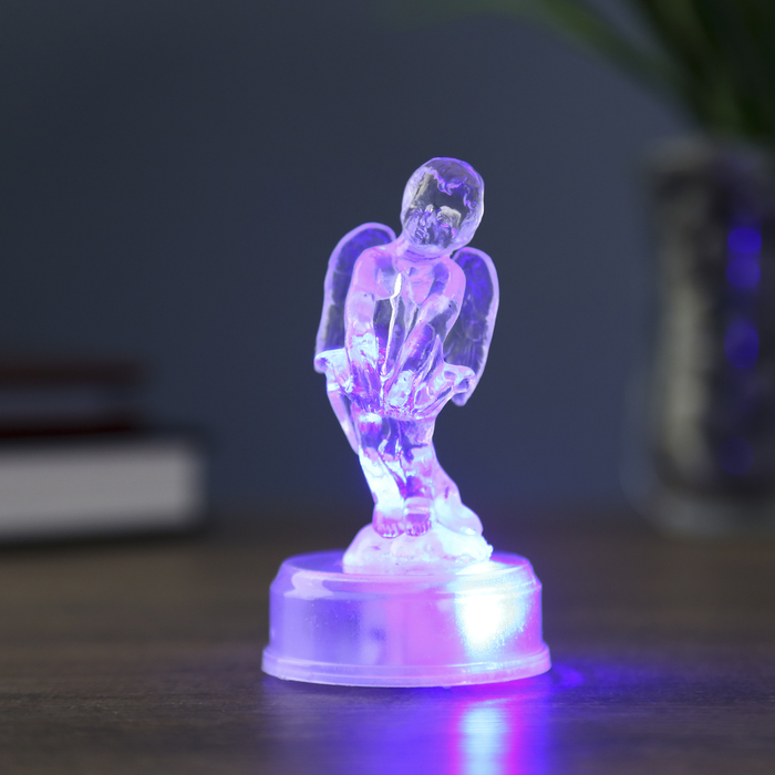 Сувенир "Ангелок" со светом, МИКС