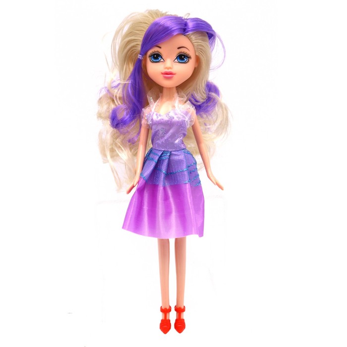 цена Кукла Funky Toys «Молли», с фиолетовыми волосами