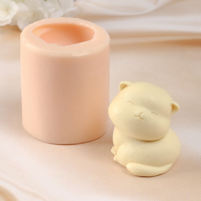 

Молд силиконовый "Кот" 5х5,5х5,8 см
