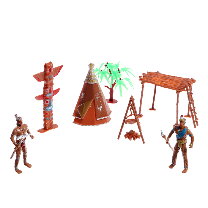 Набор фигурок «Дикий запад», 7 элементов игровой набор дикий запад 5 предметов