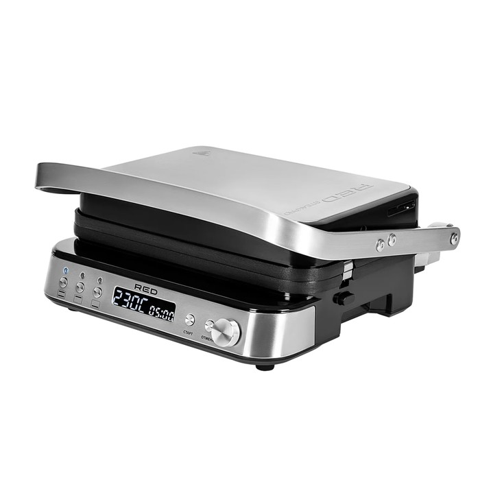 

Гриль электрический RED Solution SteakPRO RGM-M819D, 2000 Вт, 32х23 см, серый