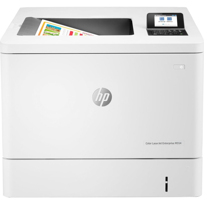 

Принтер лазерный HP Color LaserJet Enterprise M554dn (7ZU81A) A4 Duplex белый