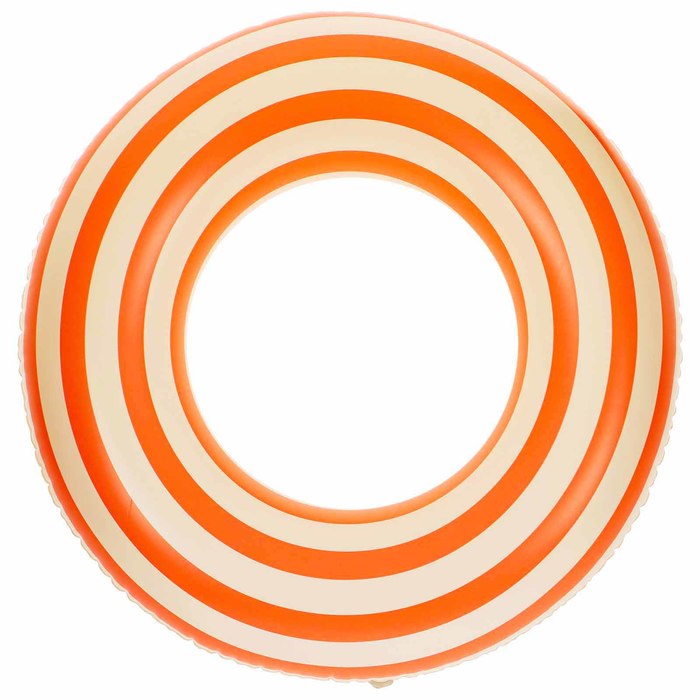 

Круг для плавания 90 см, цвет белый/оранжевый