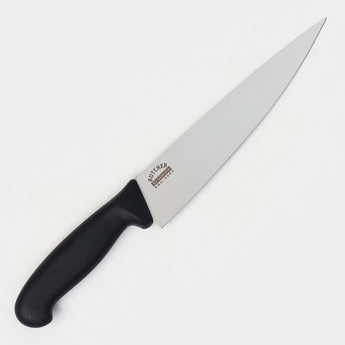 Нож кухонный Samura BUTCHER, шеф, лезвие 22 см нож кухонный samura golf шеф лезвие 24 см aus 8
