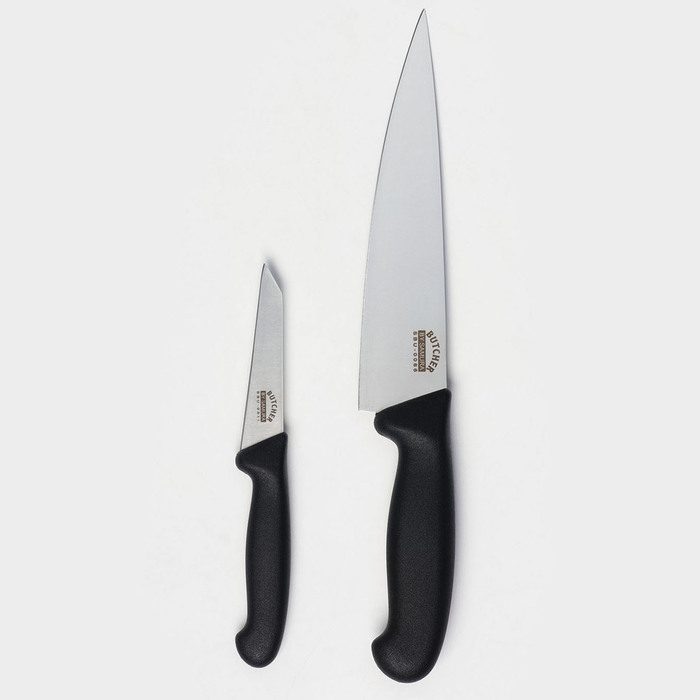 цена Нобор кухонных ножей Samura BUTCHER, 2 шт