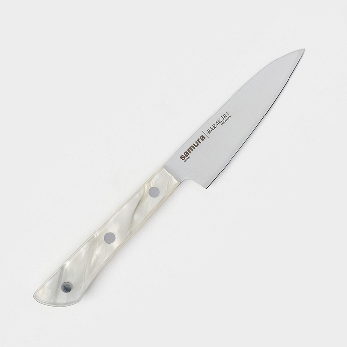 Нож кухонный Samura HARAKIR, овощной, лезвие 10 см нож овощной golf stonewash 9 8 см sg 0010b k samura