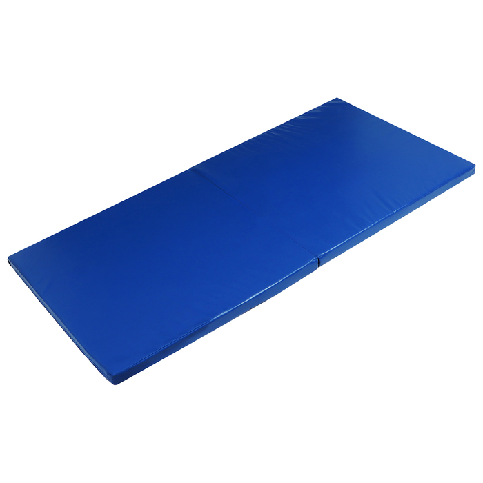 Мат ONLYTOP, 200х100х6 см, 1 сложение, цвет синий