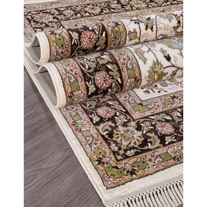 

Ковёр прямоугольный Aravia 5471, размер 80x140 см, цвет cream-brown