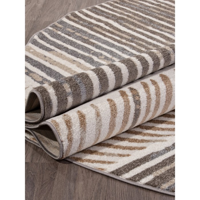 

Ковёр овальный Tornado f043, размер 80x150 см, цвет beige