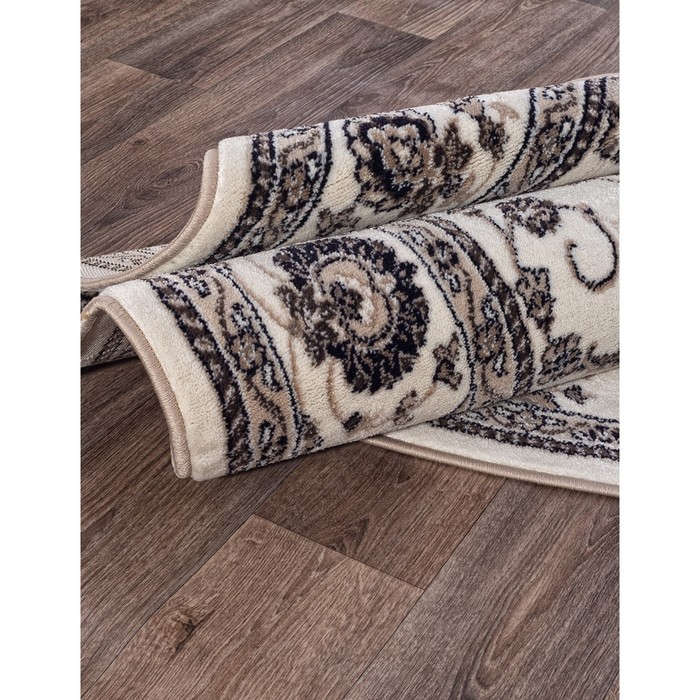 

Ковёр круглый Valencia deluxe d251, размер 120x120 см, цвет cream-brown
