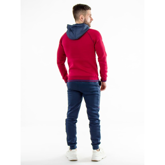 

Костюм спортивный мужской Isee, размер 48, цвет бордовый