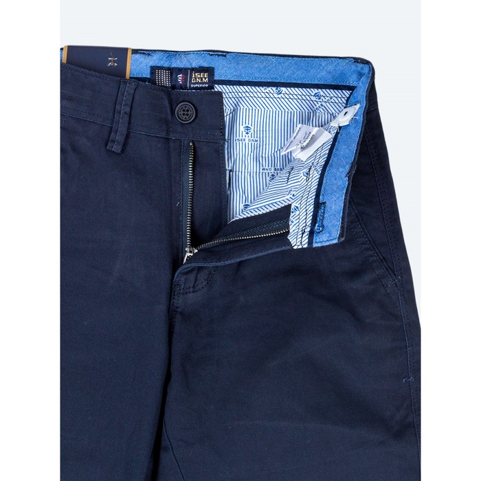 Брюки для мальчиков Isee, рост 134-140 см, цвет тёмно-синий брюки для мальчиков рост 140 см цвет тёмно синий