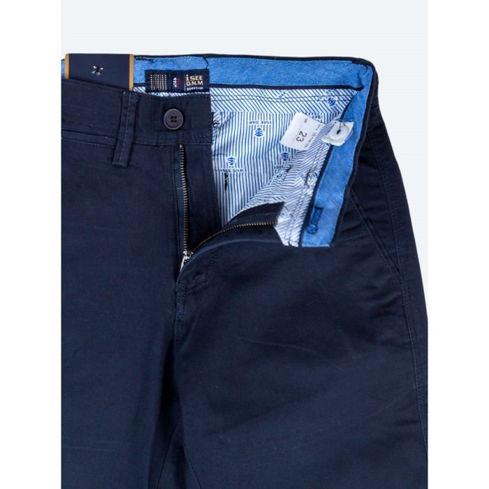 Брюки для мальчиков Isee, рост 128-134 см, цвет тёмно-синий брюки для мальчиков рост 128 см цвет тёмно синий