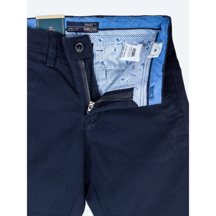 Брюки для мальчиков Isee, рост 146-152 см, цвет тёмно-синий брюки для мальчиков рост 146 см цвет тёмно синий