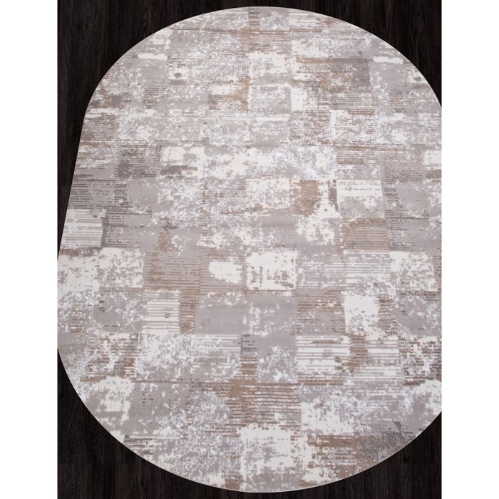 

Ковёр овальный Richi 8673, размер 60x110 см, цвет gray