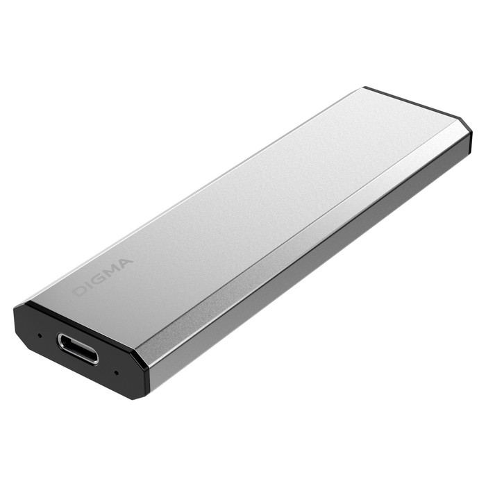 

Накопитель SSD Digma USB 3.2 2Tb DGSR8002T1MSR RUN X 1.8" серебристый
