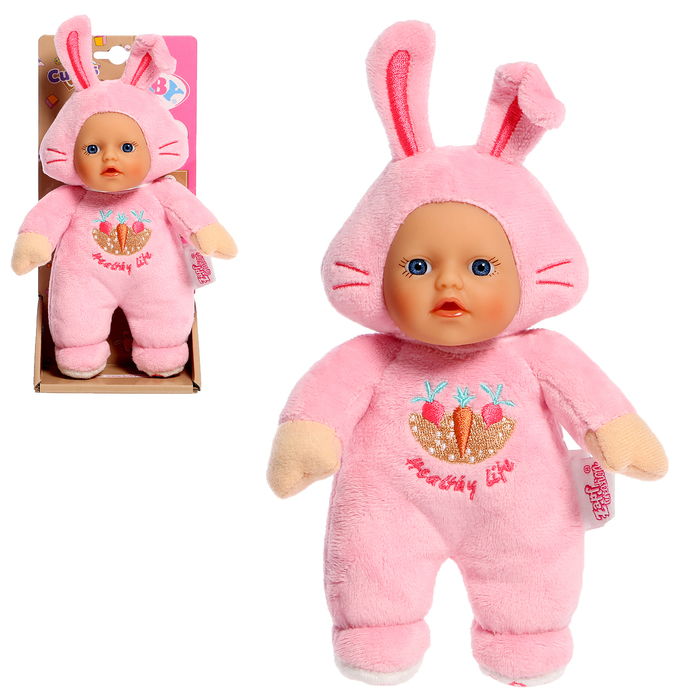 цена Кукла интерактивная для малышей «Милый Зайка», BABY born, 18 см
